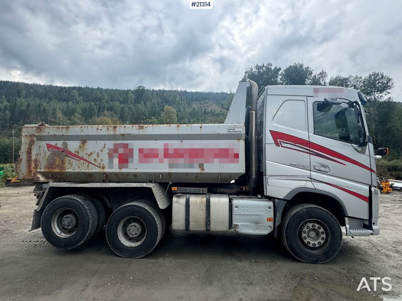 Volvo FH540 - Camion benne: photos 3 Volvo FH540 - Camion benne: photos 3