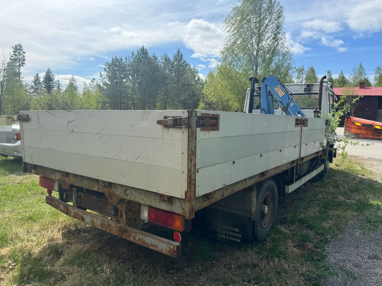 Volvo FL4 - Camion plateau, Camion grue: photos 5 Volvo FL4 - Camion plateau, Camion grue: photos 5