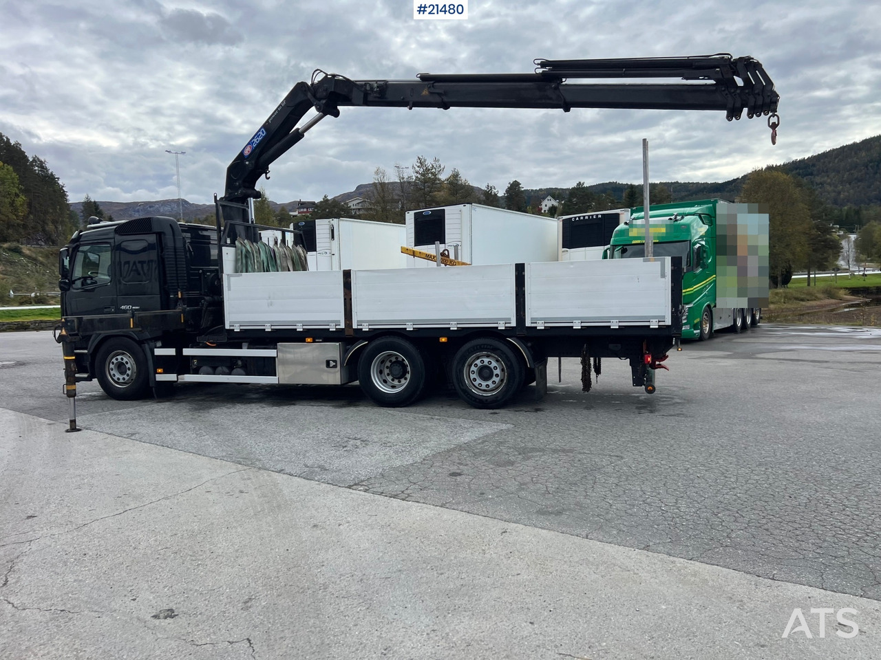 Volvo FM460 - Camion grue: photos 5 Volvo FM460 - Camion grue: photos 5