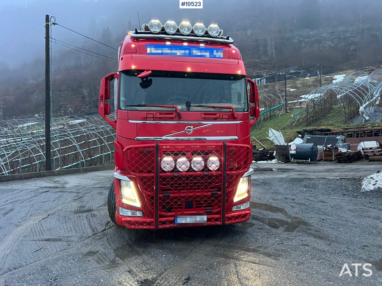 Volvo Fh540 8x4 Tømmerbil m/ 2016 M110L80 Palfinger krane og tømmerklype - Camion grumier: photos 3 Volvo Fh540 8x4 Tømmerbil m/ 2016 M110L80 Palfinger krane og tømmerklype - Camion grumier: photos 3
