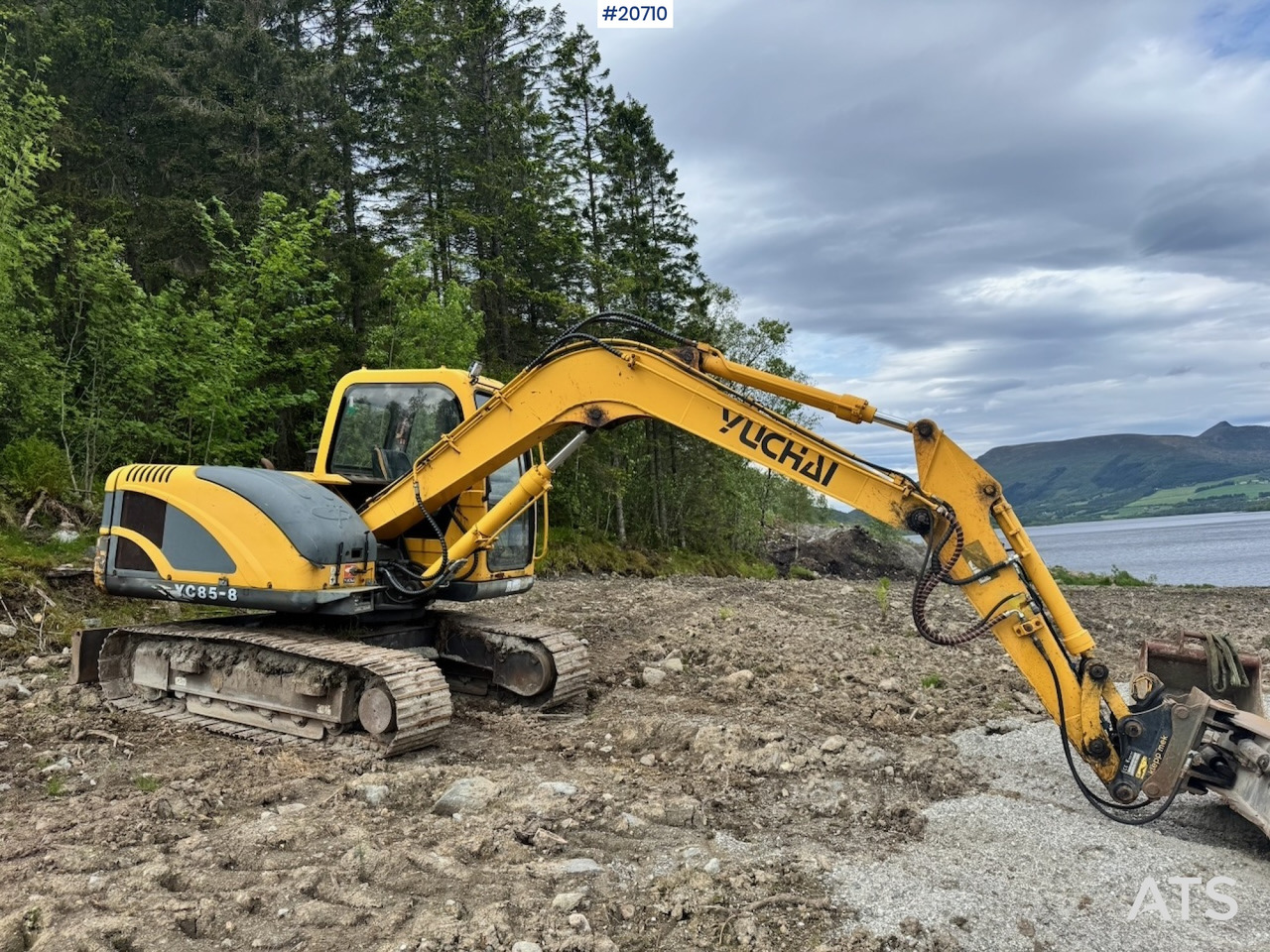 Yuchai YC85-8 - Pelle sur chenille: photos 2 Yuchai YC85-8 - Pelle sur chenille: photos 2