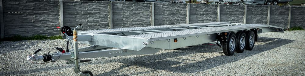 Boro nowa LAWETA Indiana, bardzo solidna 8,50m! - Remorque porte-voitures: photos 1 Boro nowa LAWETA Indiana, bardzo solidna 8,50m! - Remorque porte-voitures: photos 1