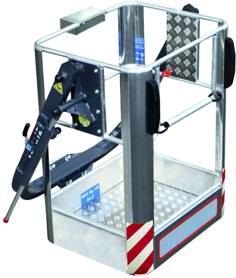 Iron man operator basket CP-1H-F - Accessoire pour Grue auxiliaire: photos 1 Iron man operator basket CP-1H-F - Accessoire pour Grue auxiliaire: photos 1