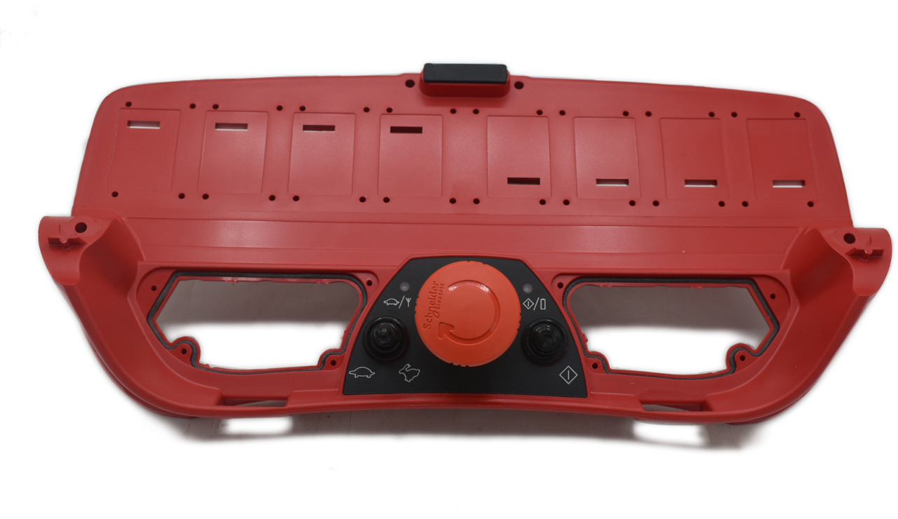 Carcasa superior mando Scanreco roja RC400 - Système électrique pour Grue auxiliaire: photos 2 Carcasa superior mando Scanreco roja RC400 - Système électrique pour Grue auxiliaire: photos 2