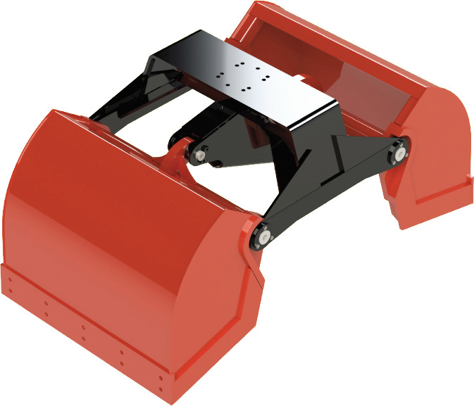 Clamshell bucket with high capacity BV-S 650 - Benne preneuse pour Grue auxiliaire: photos 1 Clamshell bucket with high capacity BV-S 650 - Benne preneuse pour Grue auxiliaire: photos 1