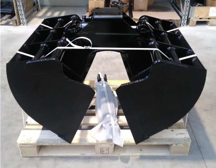 Clamshell bucket with sidewalls BV-L 320 - Benne preneuse pour Grue auxiliaire: photos 2 Clamshell bucket with sidewalls BV-L 320 - Benne preneuse pour Grue auxiliaire: photos 2