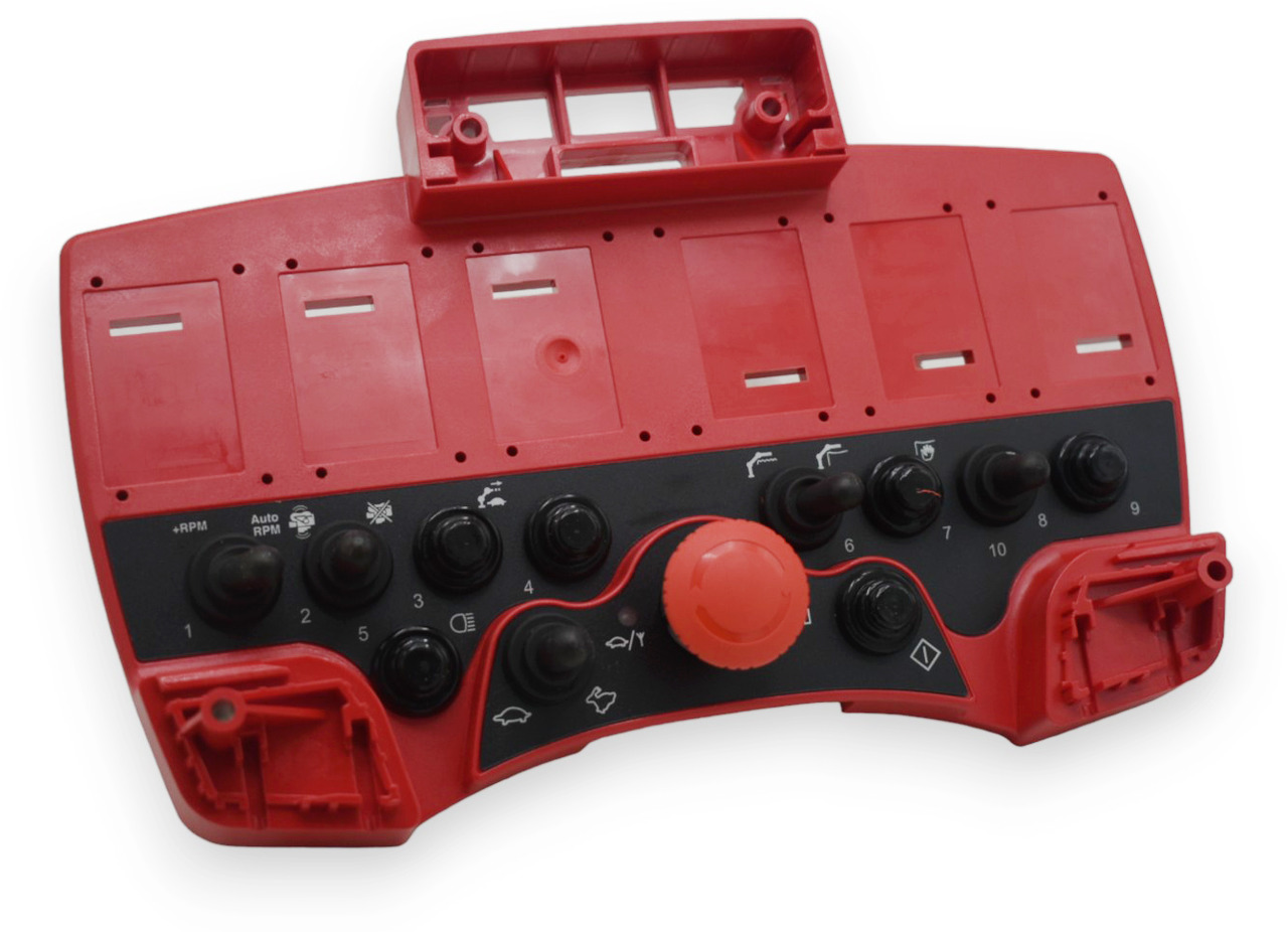 Red upper protective for Scanreco P2 Mini remote w EEA 5057 - Système électrique pour Grue auxiliaire: photos 2 Red upper protective for Scanreco P2 Mini remote w EEA 5057 - Système électrique pour Grue auxiliaire: photos 2