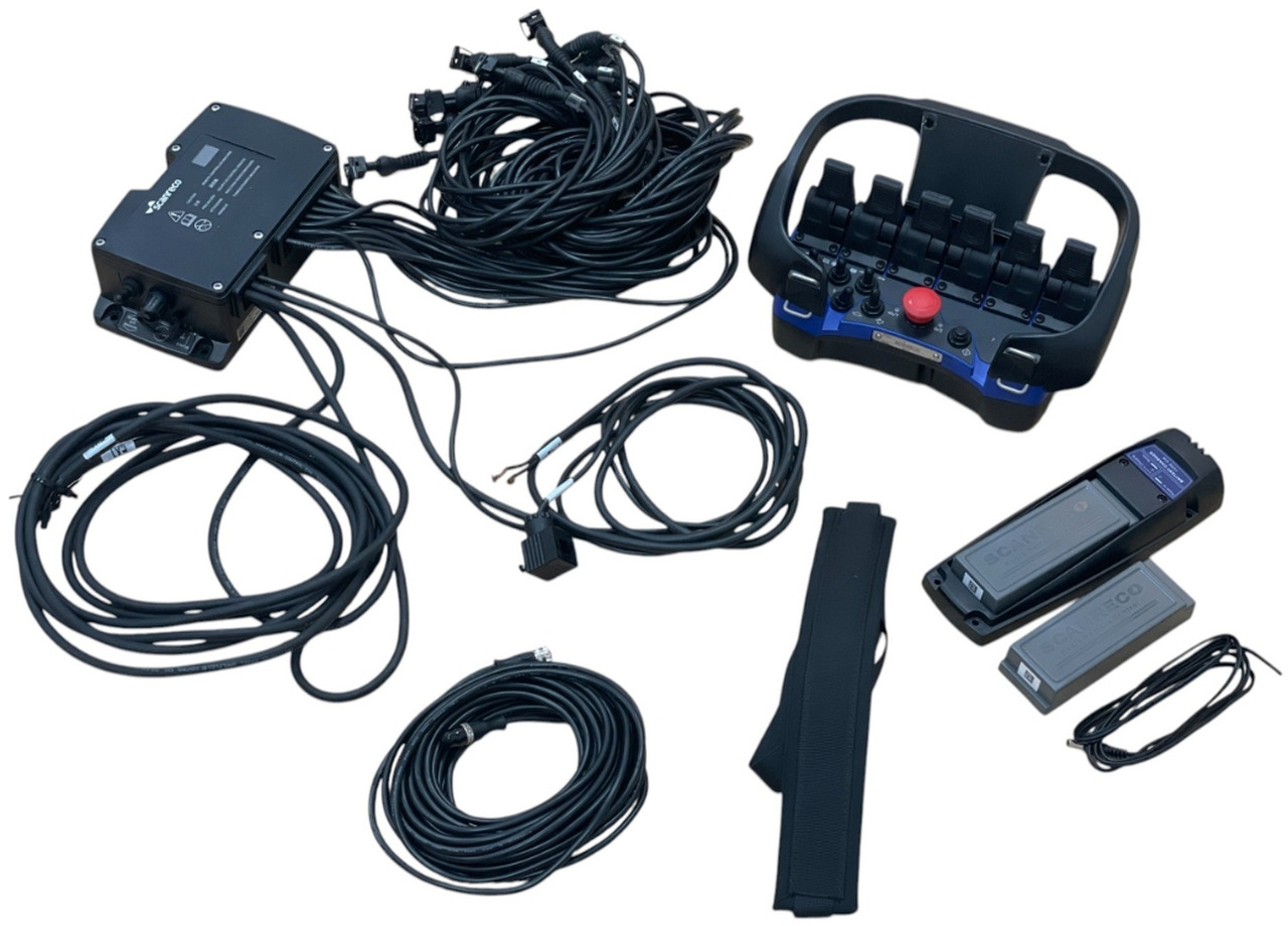 Système électrique pour Grue auxiliaire neuf Remote control Scanreco for 6 functions RMS-01: photos 1