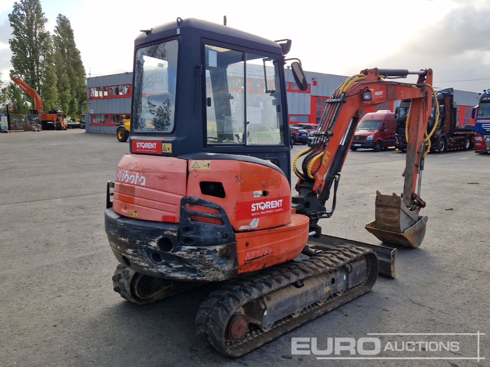 2012 Kubota KX101-3A3 - Mini pelle: photos 5 2012 Kubota KX101-3A3 - Mini pelle: photos 5
