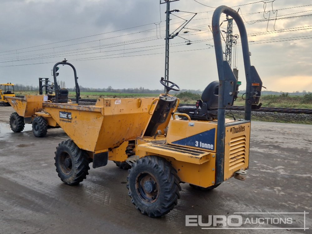 2015 Thwaites 3 Ton Dumper, Rolll Bar - Mini tombereau: photos 4 2015 Thwaites 3 Ton Dumper, Rolll Bar - Mini tombereau: photos 4