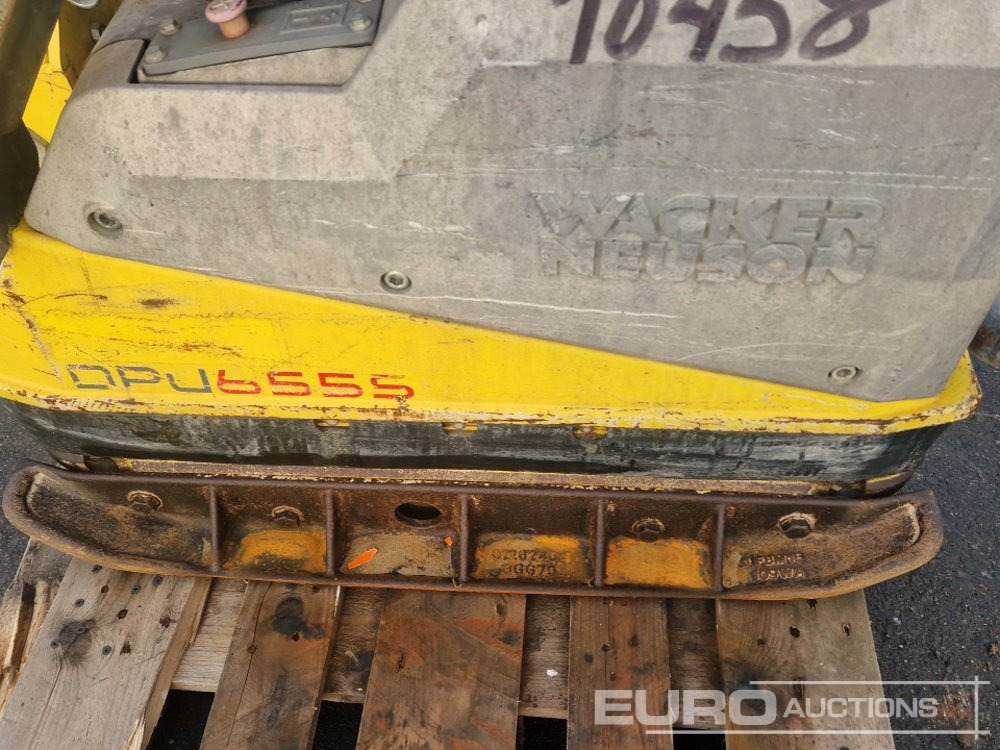 2016 Wacker DPU6555 - Plaque vibrante: photos 5 2016 Wacker DPU6555 - Plaque vibrante: photos 5