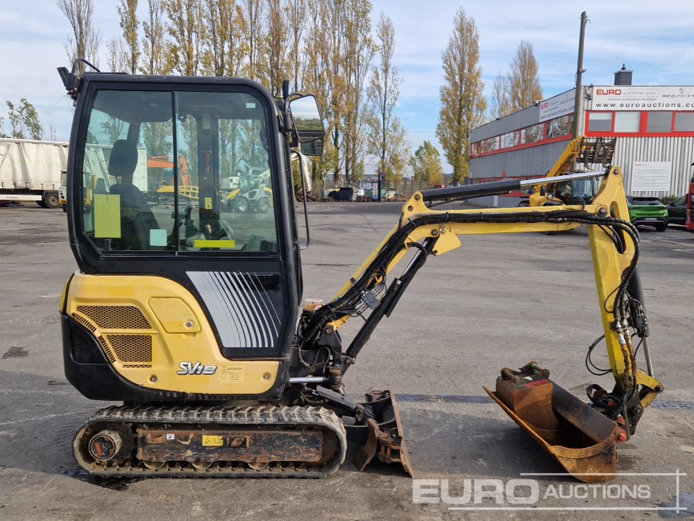 2016 Yanmar SV18 - Mini pelle: photos 5 2016 Yanmar SV18 - Mini pelle: photos 5