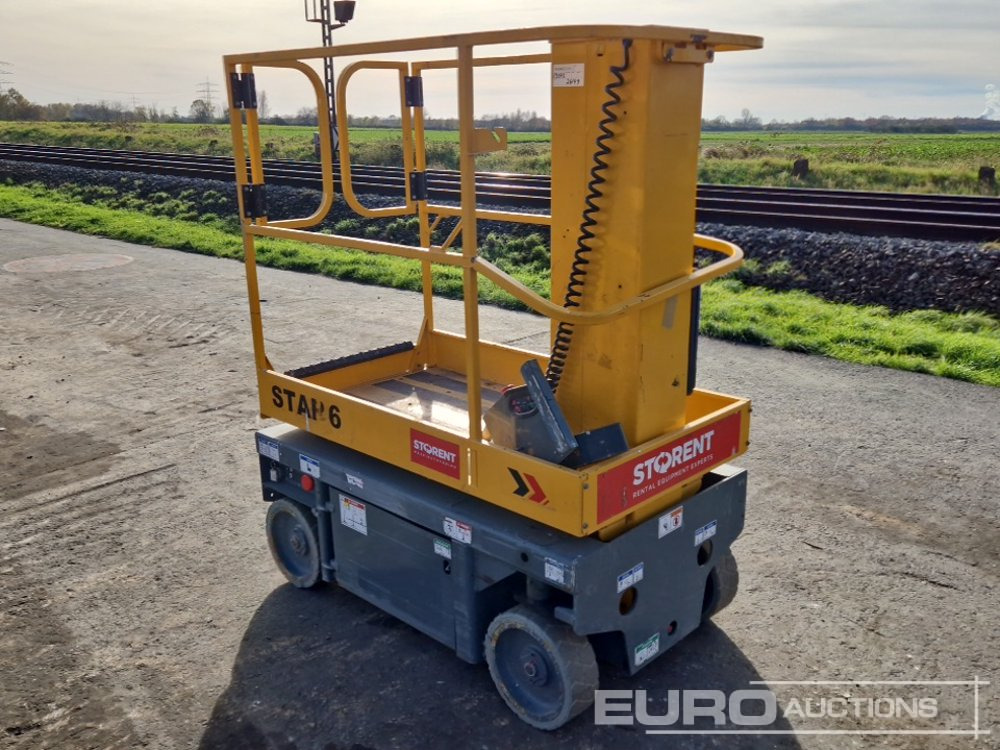 2017 Haulotte STAR 6 AC - Nacelle à mât vertical: photos 3 2017 Haulotte STAR 6 AC - Nacelle à mât vertical: photos 3