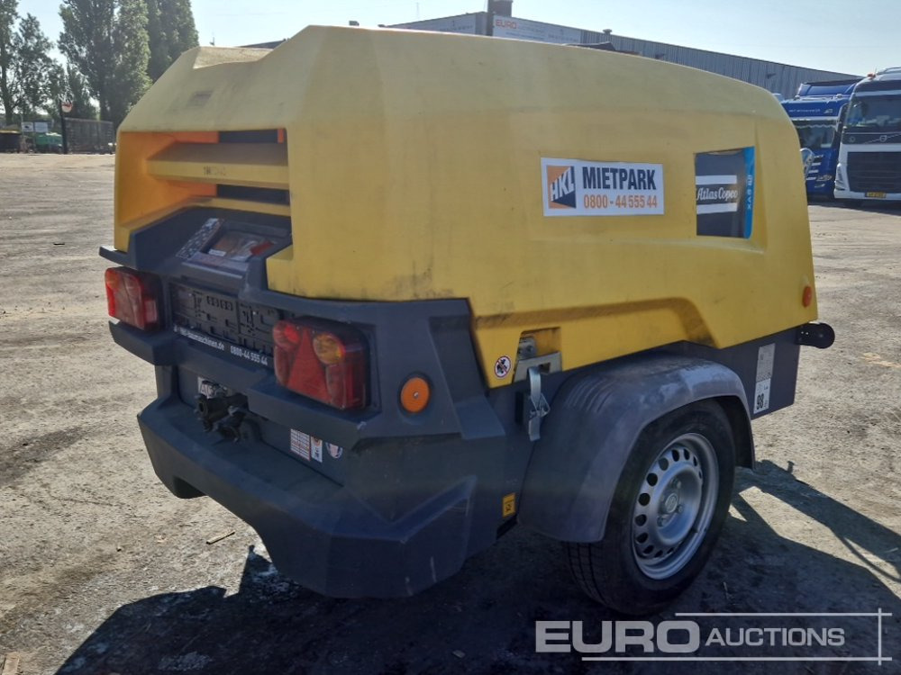 2018 Atlas Copco XAS88 180CFM - Compresseur d'air: photos 3 2018 Atlas Copco XAS88 180CFM - Compresseur d'air: photos 3
