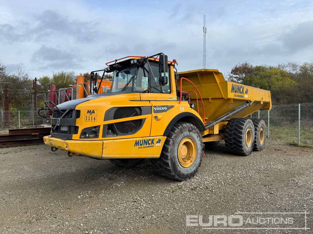 2018 Volvo A30G - Tombereau articulé: photos 1 2018 Volvo A30G - Tombereau articulé: photos 1