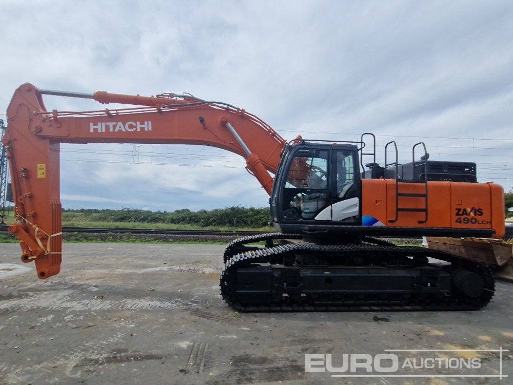 2020 Hitachi ZX490LCH-5A - Pelle sur chenille: photos 4 2020 Hitachi ZX490LCH-5A - Pelle sur chenille: photos 4