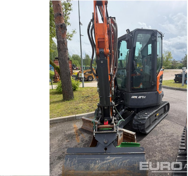 2023 Develon DX 27Z-7 2 buckets - Mini pelle: photos 1 2023 Develon DX 27Z-7 2 buckets - Mini pelle: photos 1