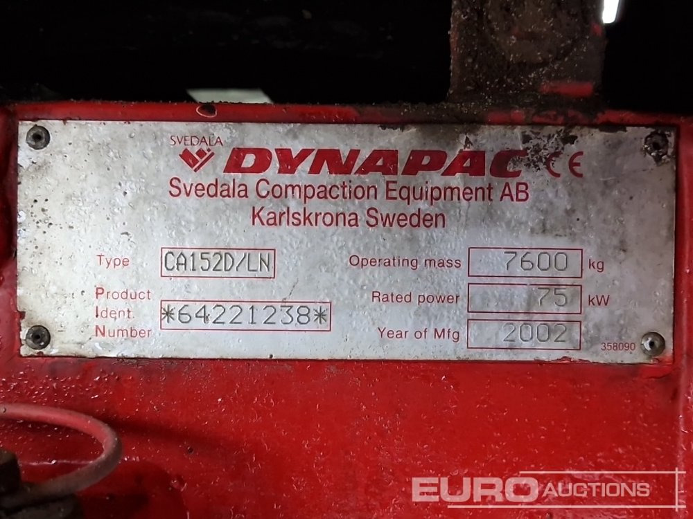 Compacteur Dynapac CA152D/LN: photos 30