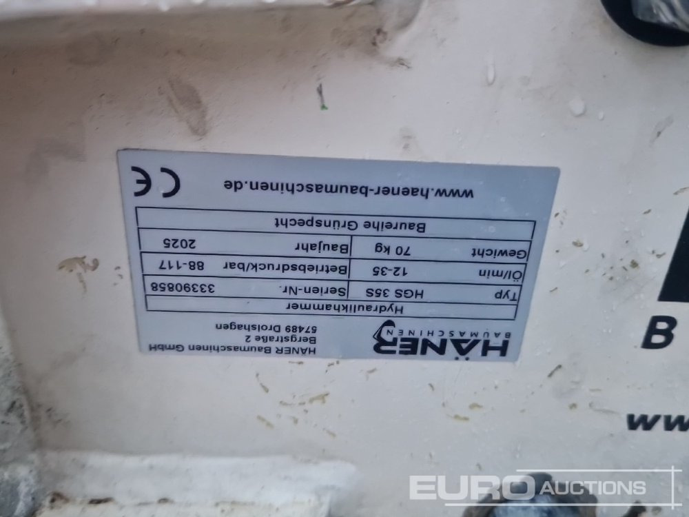 Marteau hydraulique Häner HGS35: photos 18