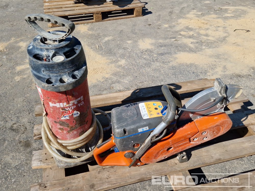 Husqvarna K770 Handheld Quickcut Saw with Water Sprayer - Travaux routiers: photos 2 Husqvarna K770 Handheld Quickcut Saw with Water Sprayer - Travaux routiers: photos 2