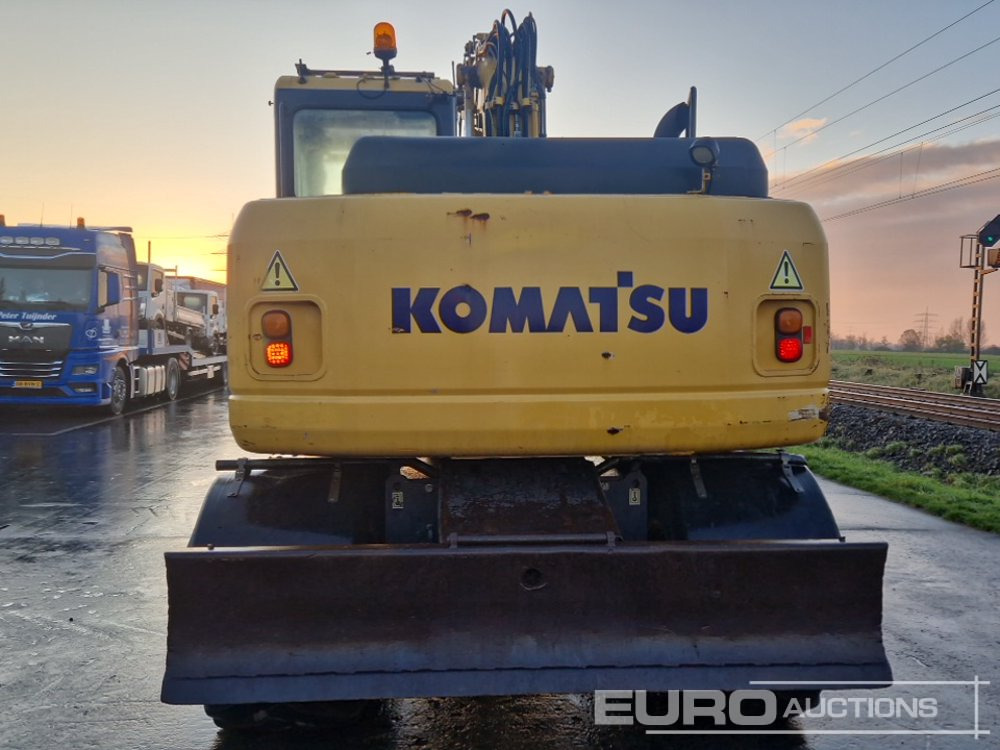Komatsu PW140-7 - Pelle sur pneus: photos 4 Komatsu PW140-7 - Pelle sur pneus: photos 4