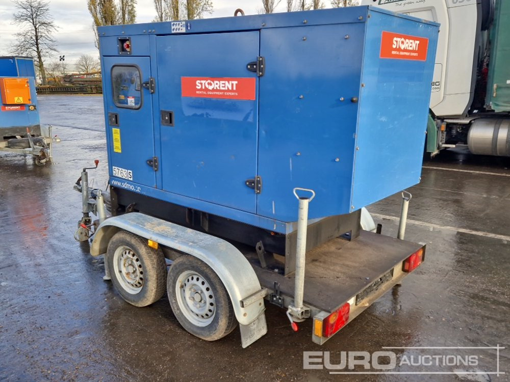 SDMO J88 80kVA Twin Axle Generator - Groupe électrogène: photos 2 SDMO J88 80kVA Twin Axle Generator - Groupe électrogène: photos 2
