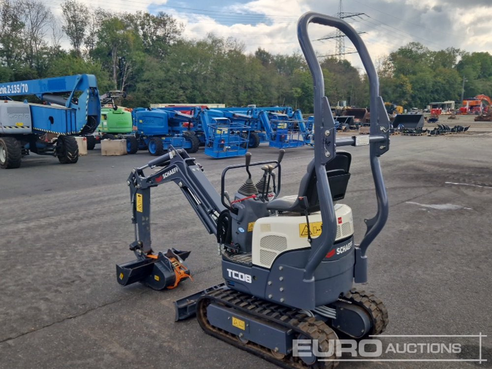Schaeff Rubber Tracks, Offset, Piped, 2 Buckets, Expanding Undercarriage, Roll Bar - Mini pelle: photos 3 Schaeff Rubber Tracks, Offset, Piped, 2 Buckets, Expanding Undercarriage, Roll Bar - Mini pelle: photos 3