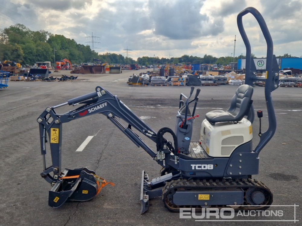 Schaeff Rubber Tracks, Offset, Piped, 2 Buckets, Expanding Undercarriage, Roll Bar - Mini pelle: photos 2 Schaeff Rubber Tracks, Offset, Piped, 2 Buckets, Expanding Undercarriage, Roll Bar - Mini pelle: photos 2