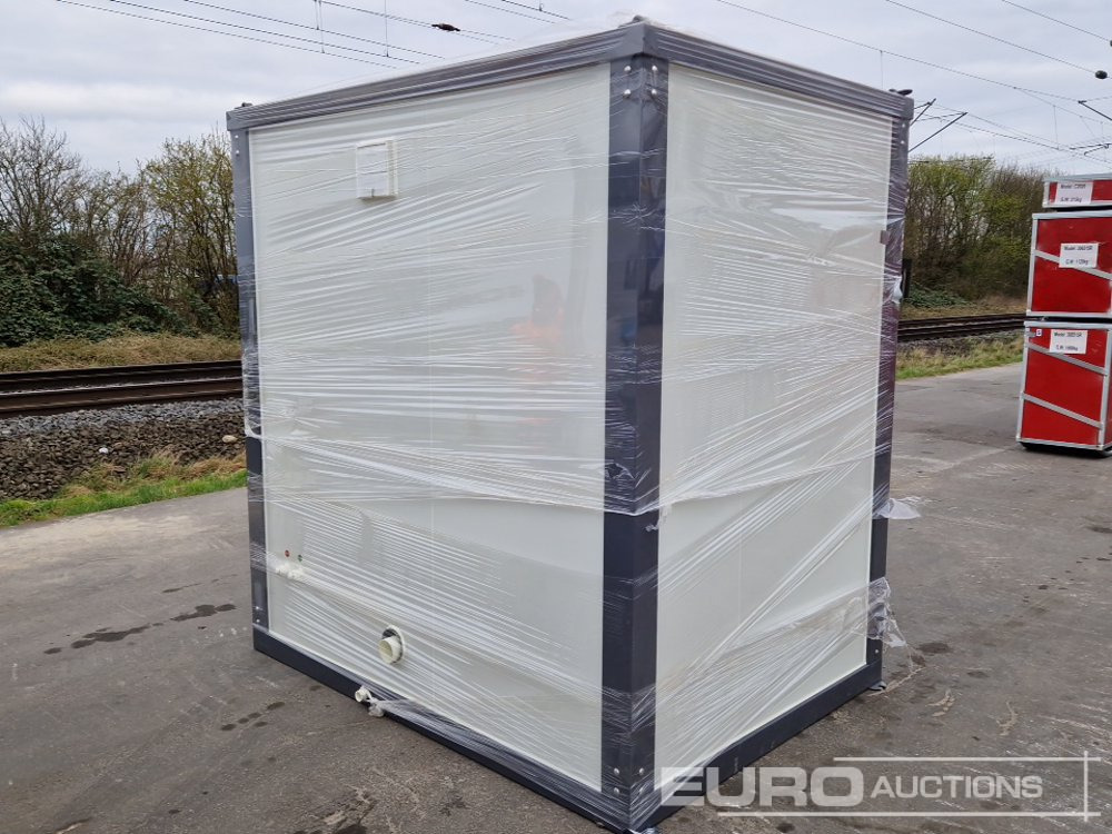 Unused 2024 Portable Toilet, Shower, L2180 x W1620 x H2354mm - Conteneur comme habitat: photos 4 Unused 2024 Portable Toilet, Shower, L2180 x W1620 x H2354mm - Conteneur comme habitat: photos 4
