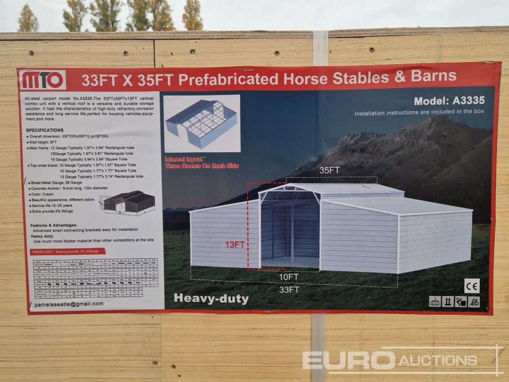 Unused 2025 MTO A3335 - Conteneur comme habitat: photos 3 Unused 2025 MTO A3335 - Conteneur comme habitat: photos 3