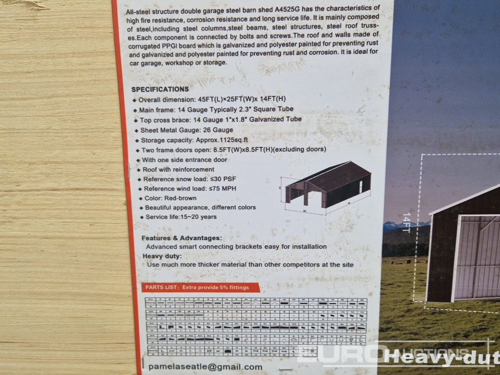 Unused 2025 MTO A4525G - Conteneur comme habitat: photos 3 Unused 2025 MTO A4525G - Conteneur comme habitat: photos 3