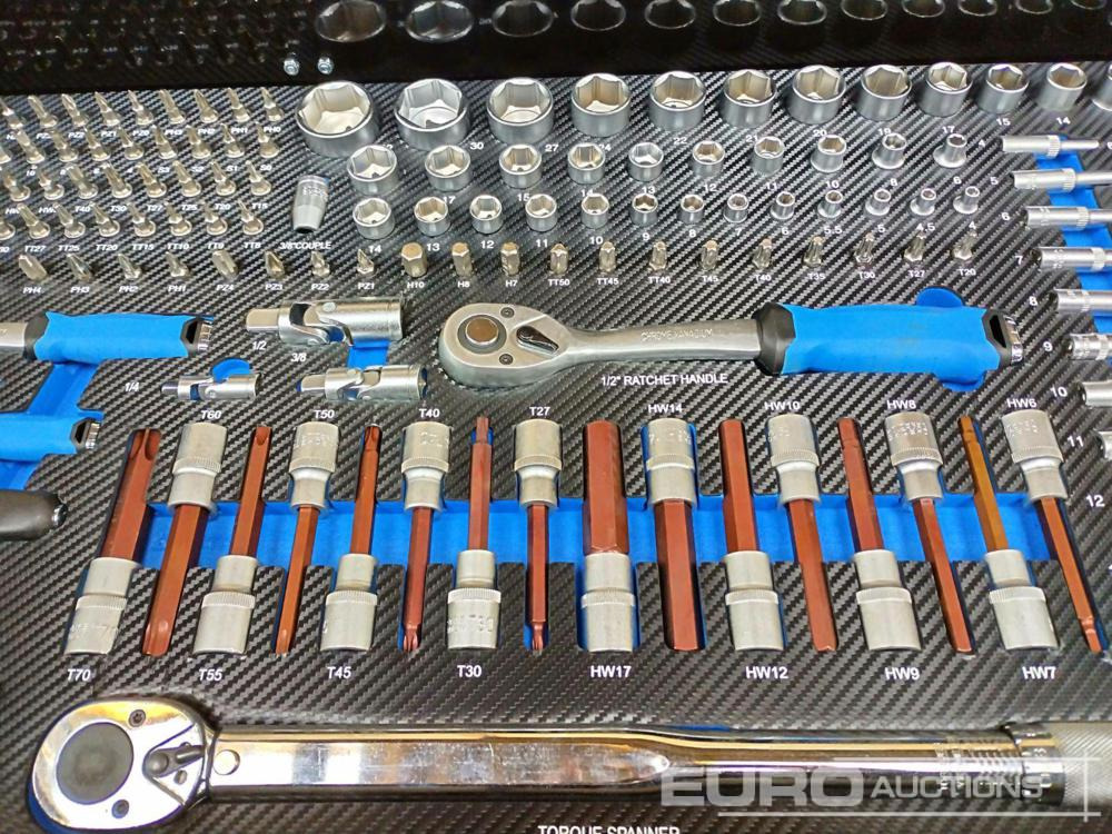 Unused Eversteel EV22-12XXL Tool Cabinet, 12 Drawers incl. Heavy Duty Truck Tools - Équipement de garage: photos 5 Unused Eversteel EV22-12XXL Tool Cabinet, 12 Drawers incl. Heavy Duty Truck Tools - Équipement de garage: photos 5