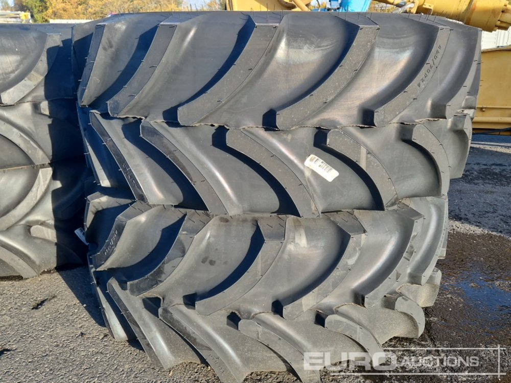 Unused Firestone 460/70R24 Tyres (4 of) - Pneu: photos 5 Unused Firestone 460/70R24 Tyres (4 of) - Pneu: photos 5