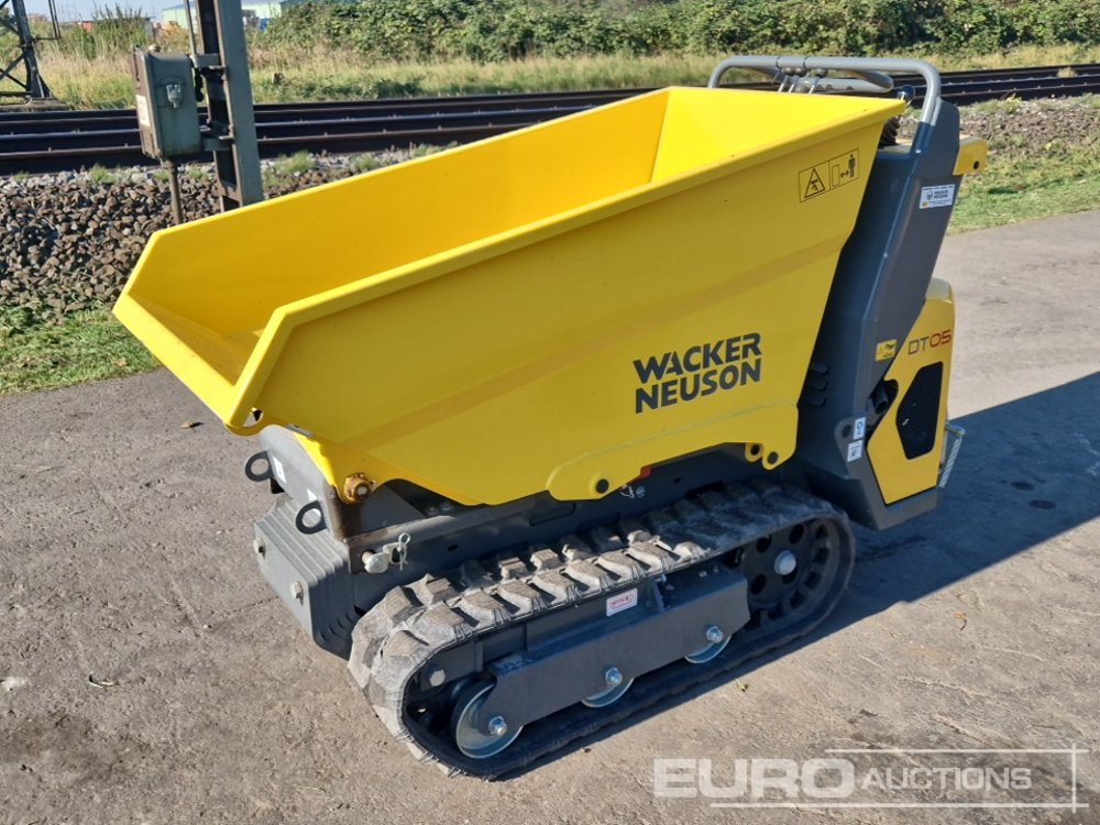 Unused Wacker Neuson DT05 - Tombereau sur chenilles: photos 1 Unused Wacker Neuson DT05 - Tombereau sur chenilles: photos 1