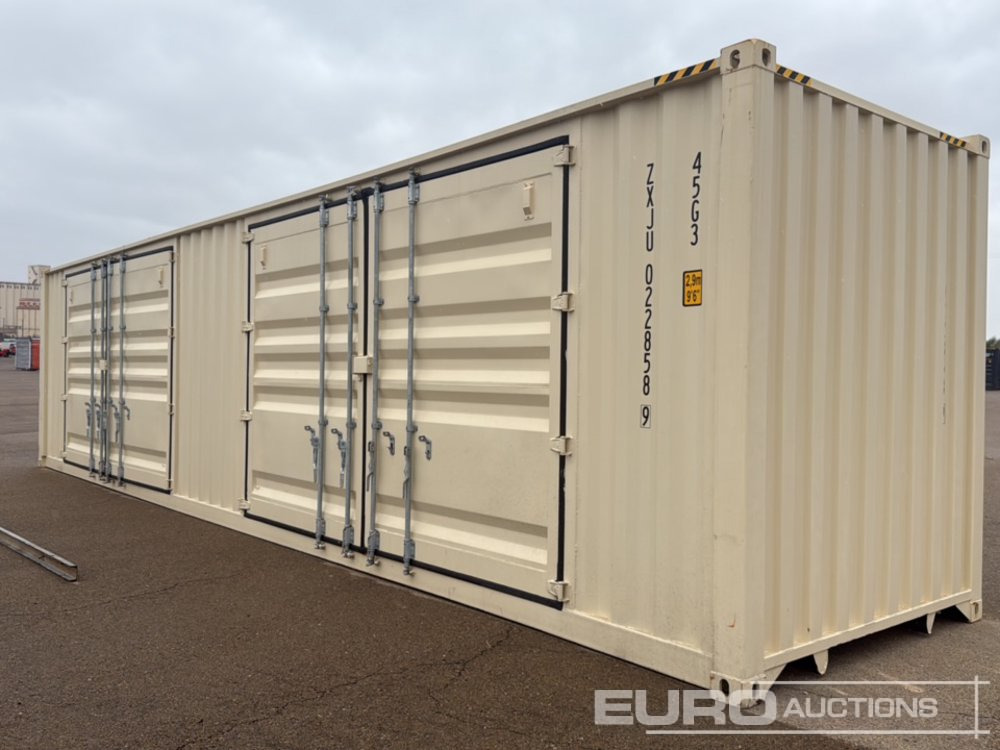 2025 40' x 8' High Cube Container, 4 Side Doors, 1 End Door - Conteneur maritime: photos 2 2025 40' x 8' High Cube Container, 4 Side Doors, 1 End Door - Conteneur maritime: photos 2