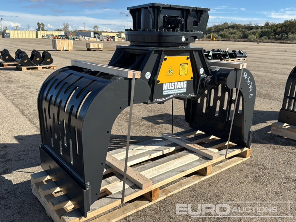 Unused 2025 Mustang GRP1000 - Accessoire pour Pelle: photos 1 Unused 2025 Mustang GRP1000 - Accessoire pour Pelle: photos 1