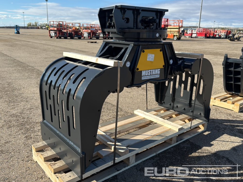 Unused 2025 Mustang GRP1000 - Accessoire pour Pelle: photos 3 Unused 2025 Mustang GRP1000 - Accessoire pour Pelle: photos 3