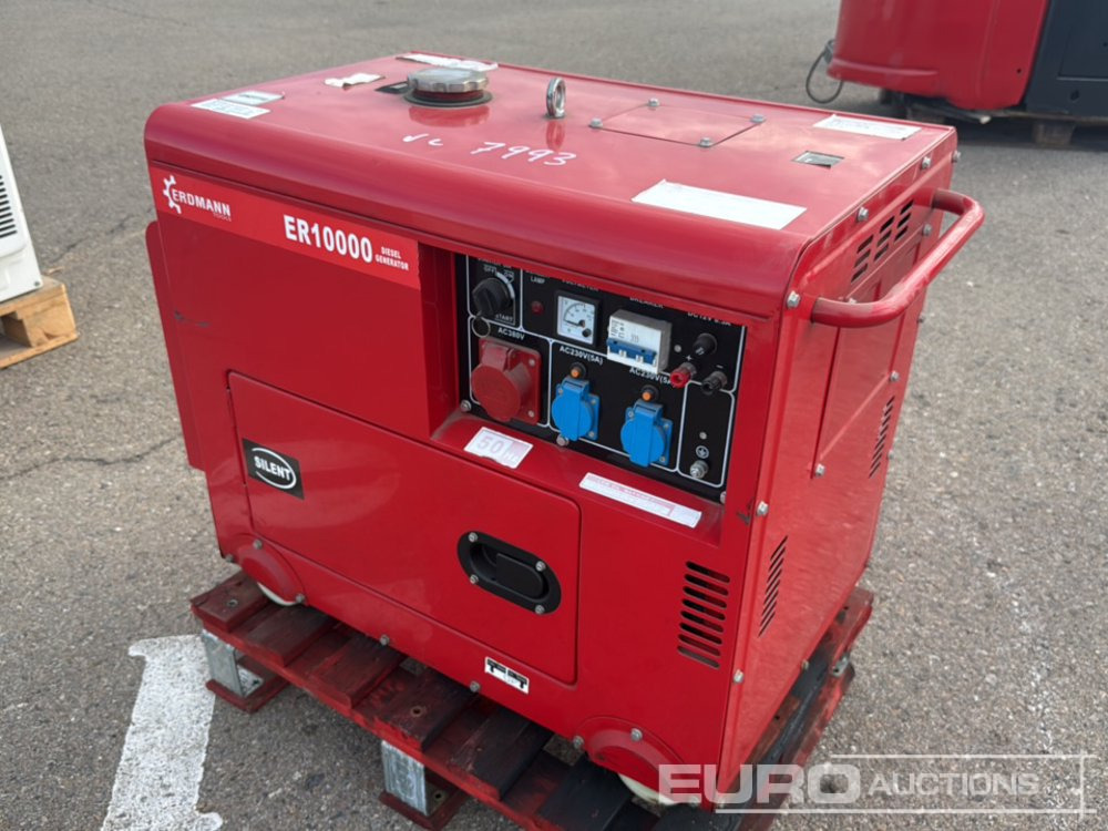 Erdmann ER10000 - Groupe électrogène: photos 2 Erdmann ER10000 - Groupe électrogène: photos 2
