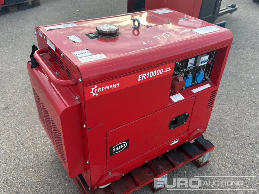 Erdmann ER10000 - Groupe électrogène: photos 1 Erdmann ER10000 - Groupe électrogène: photos 1