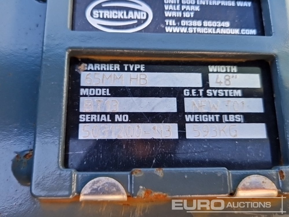 Strickland BT13 - Godet: photos 5 Strickland BT13 - Godet: photos 5