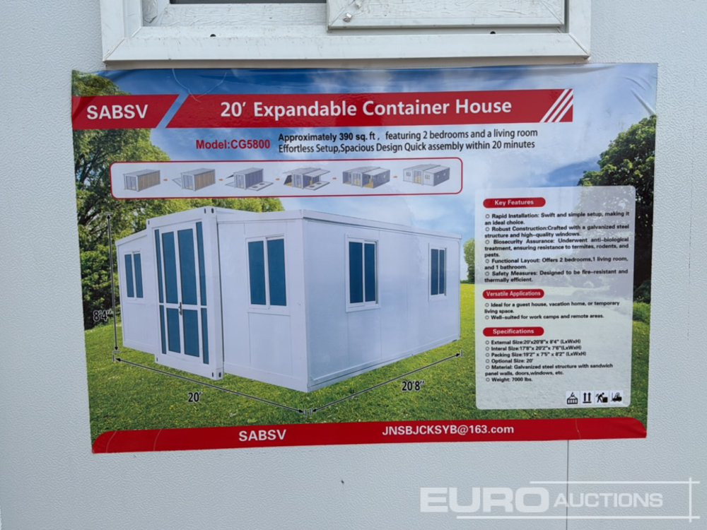 Unused 2024 SABSV CG5800 - Conteneur maritime: photos 5 Unused 2024 SABSV CG5800 - Conteneur maritime: photos 5