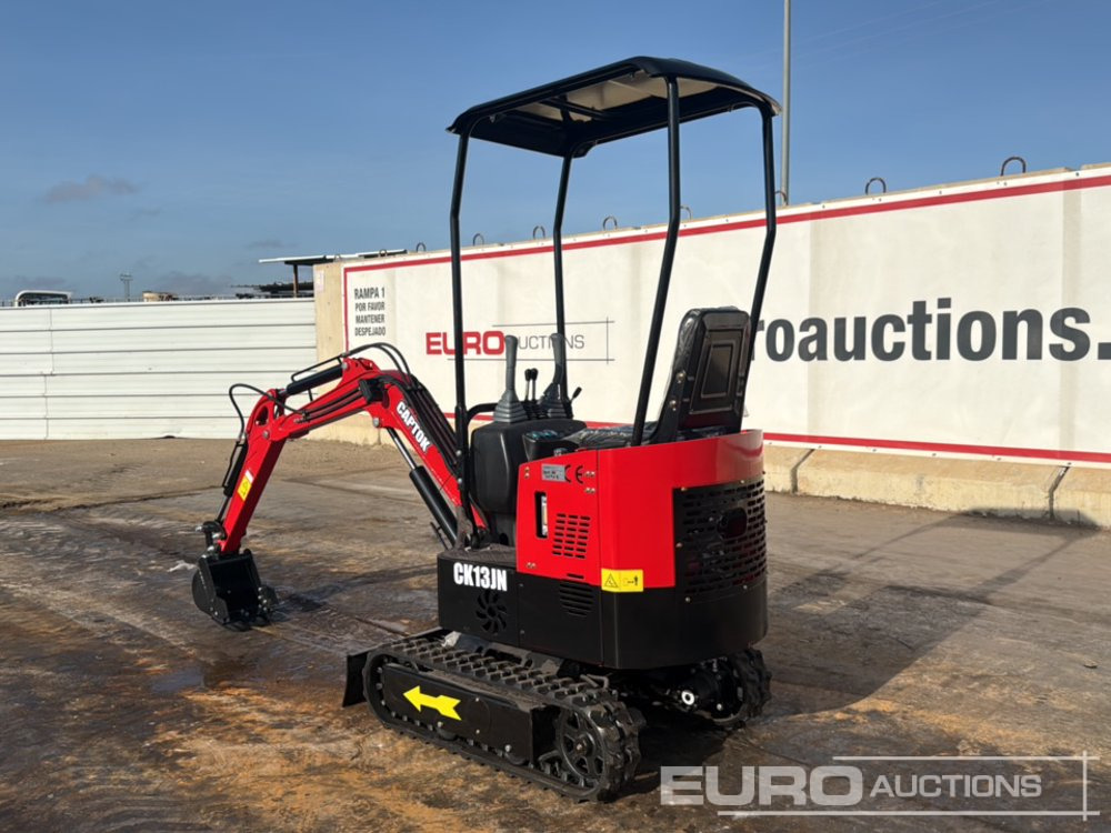 Unused 2025 Captok CK13J - Mini pelle: photos 3 Unused 2025 Captok CK13J - Mini pelle: photos 3