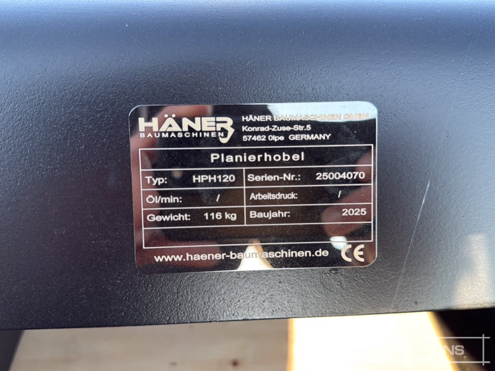 Unused 2025 Häner HPH120A - Godet: photos 5 Unused 2025 Häner HPH120A - Godet: photos 5