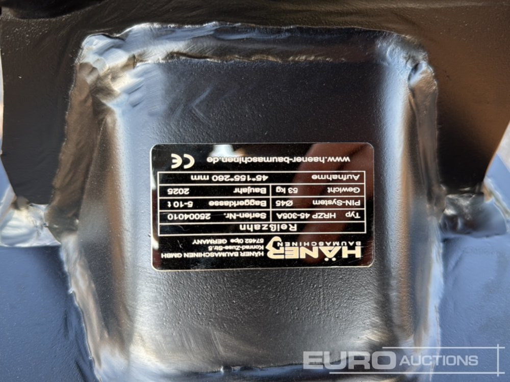 Unused 2025 Häner HRZP45-305A - Godet: photos 5 Unused 2025 Häner HRZP45-305A - Godet: photos 5