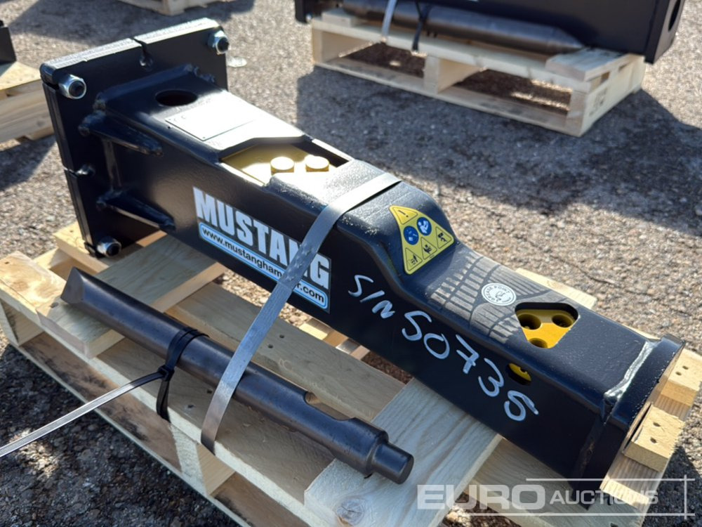 Unused 2025 Mustang HM100 - Marteau hydraulique: photos 2 Unused 2025 Mustang HM100 - Marteau hydraulique: photos 2