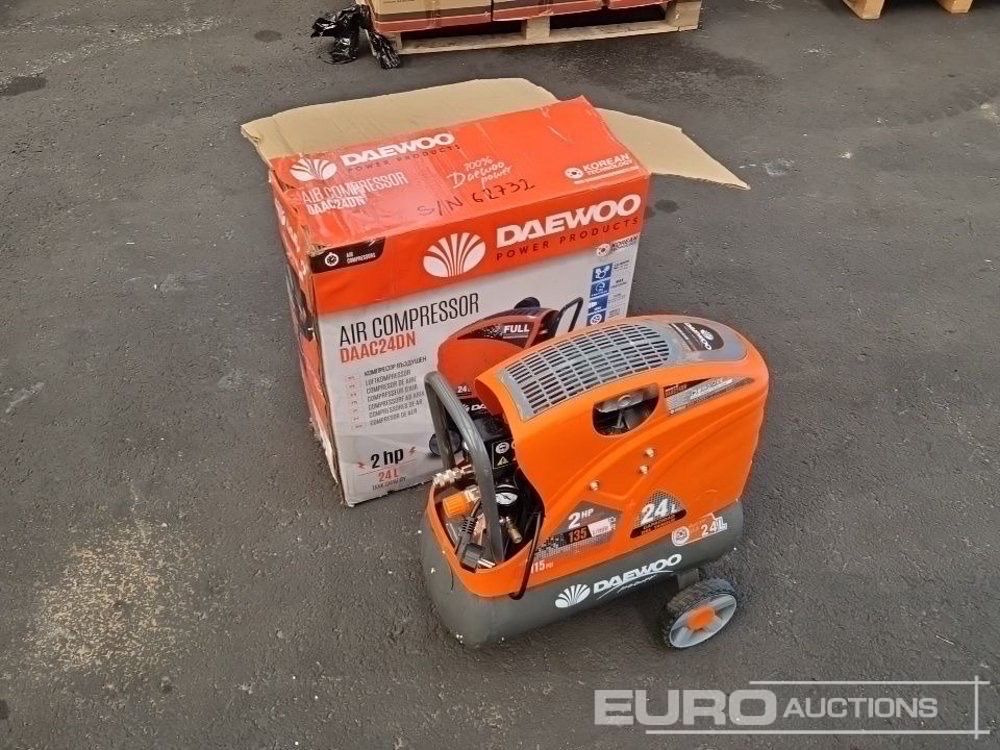 Unused Daewoo DAAC24DN - Compresseur d'air: photos 1 Unused Daewoo DAAC24DN - Compresseur d'air: photos 1