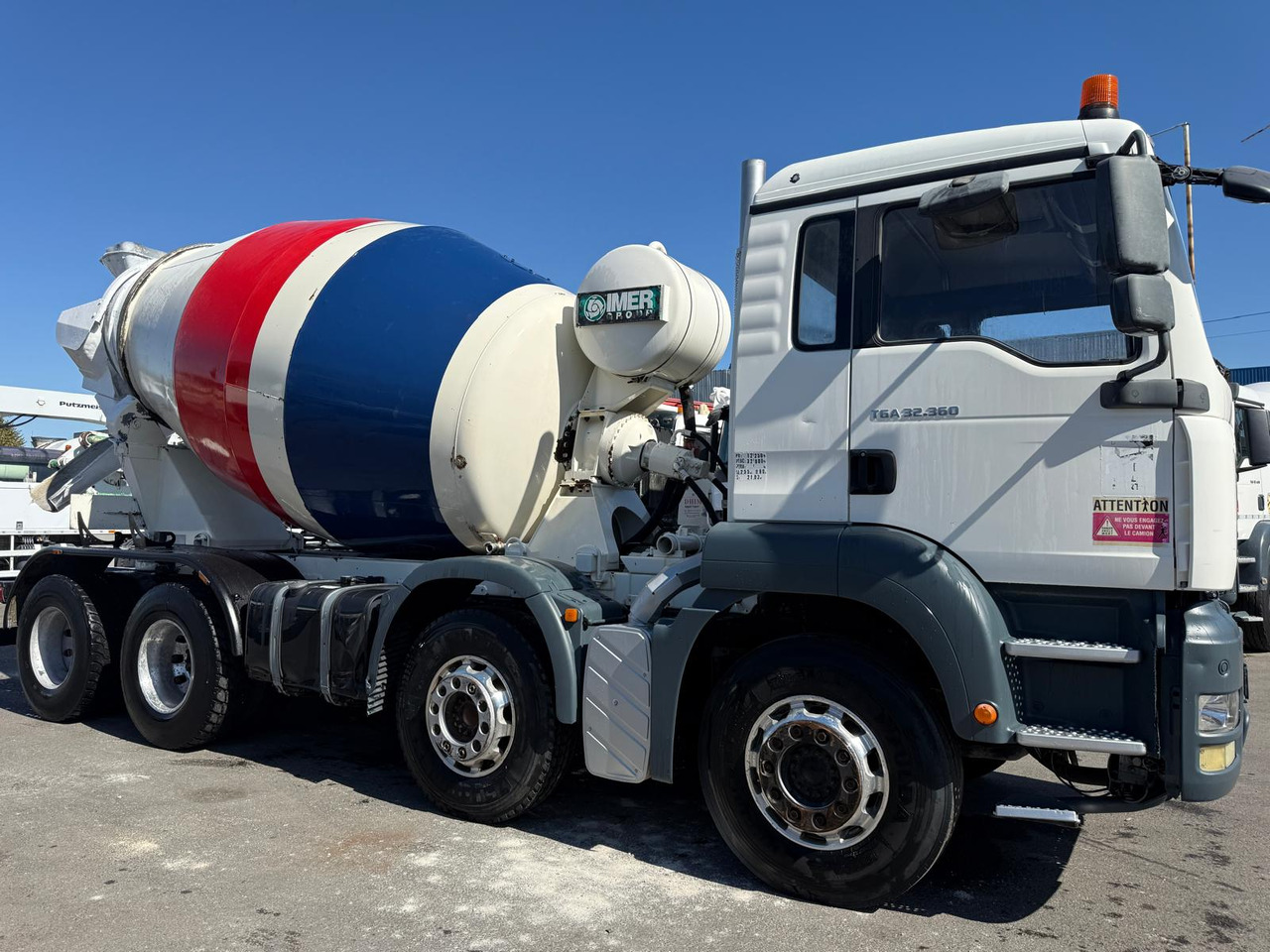 Camion béton MAN TGA 32.360 EC-294-VD - Camion malaxeur: photos 3 Camion béton MAN TGA 32.360 EC-294-VD - Camion malaxeur: photos 3