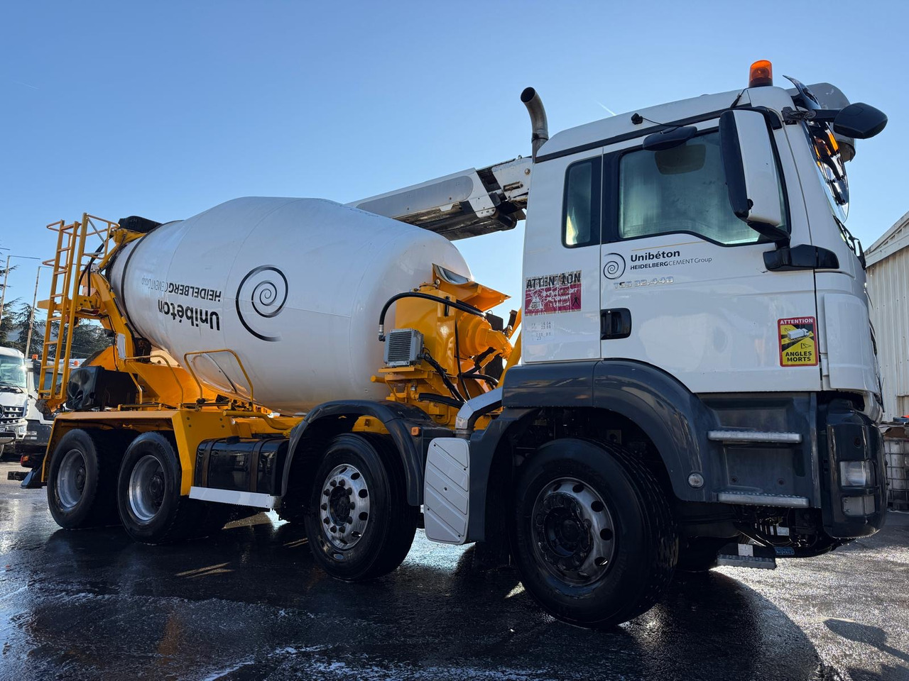 Camion béton MAN TGS 32.440 CQ-601-MJ - Camion malaxeur pompe: photos 3 Camion béton MAN TGS 32.440 CQ-601-MJ - Camion malaxeur pompe: photos 3