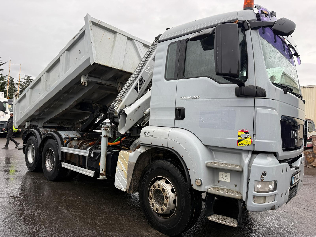 Camion porteur grue bi-benne MAN TGS 26.320 AB-504-HR - Camion benne, Camion grue: photos 5 Camion porteur grue bi-benne MAN TGS 26.320 AB-504-HR - Camion benne, Camion grue: photos 5