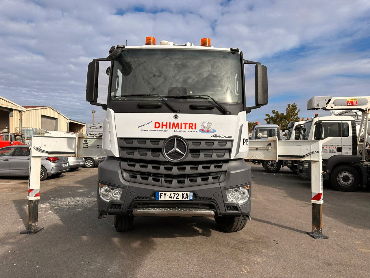 Mercedes-Benz Arocs 2640 - Camion pompe: photos 3 Mercedes-Benz Arocs 2640 - Camion pompe: photos 3